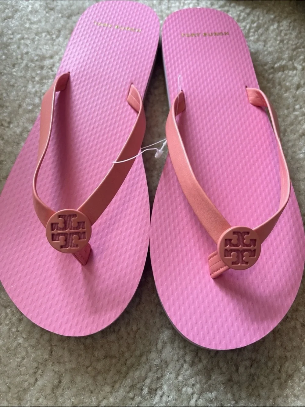 NWT Tory Burch Mini Minnie Flip Flops Size 8